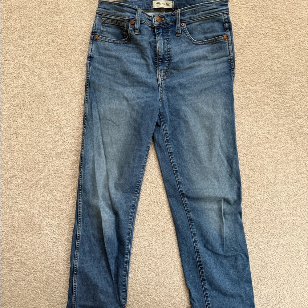 Madewell Stovepipe Jeans 27/4
